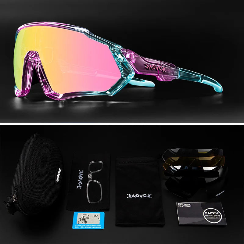 Kapvoe cycling glasses