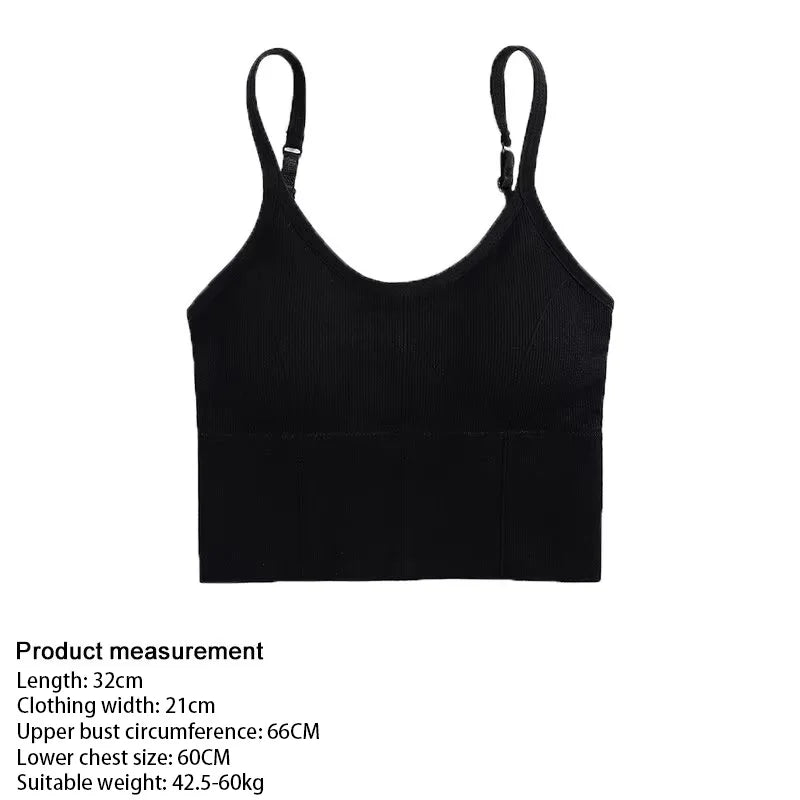 Breathable Fitness Shirt-Seamless Yoga Bra