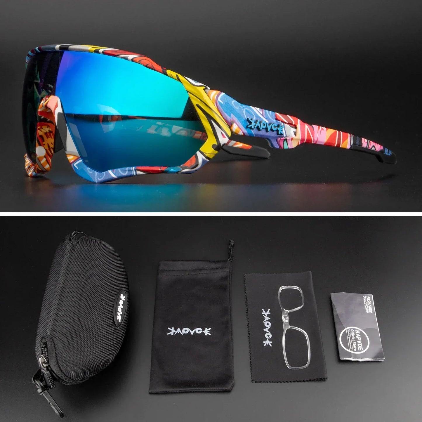 Kapvoe cycling glasses