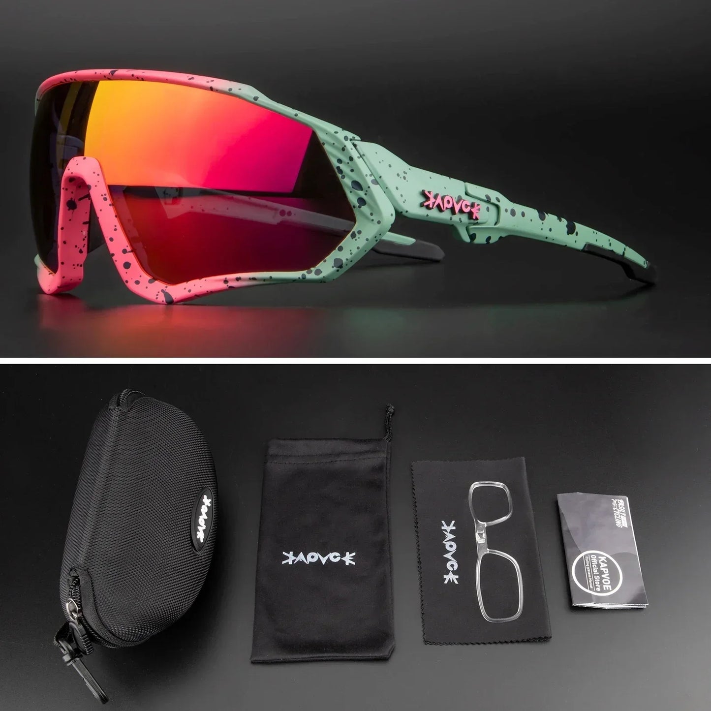 Kapvoe cycling glasses