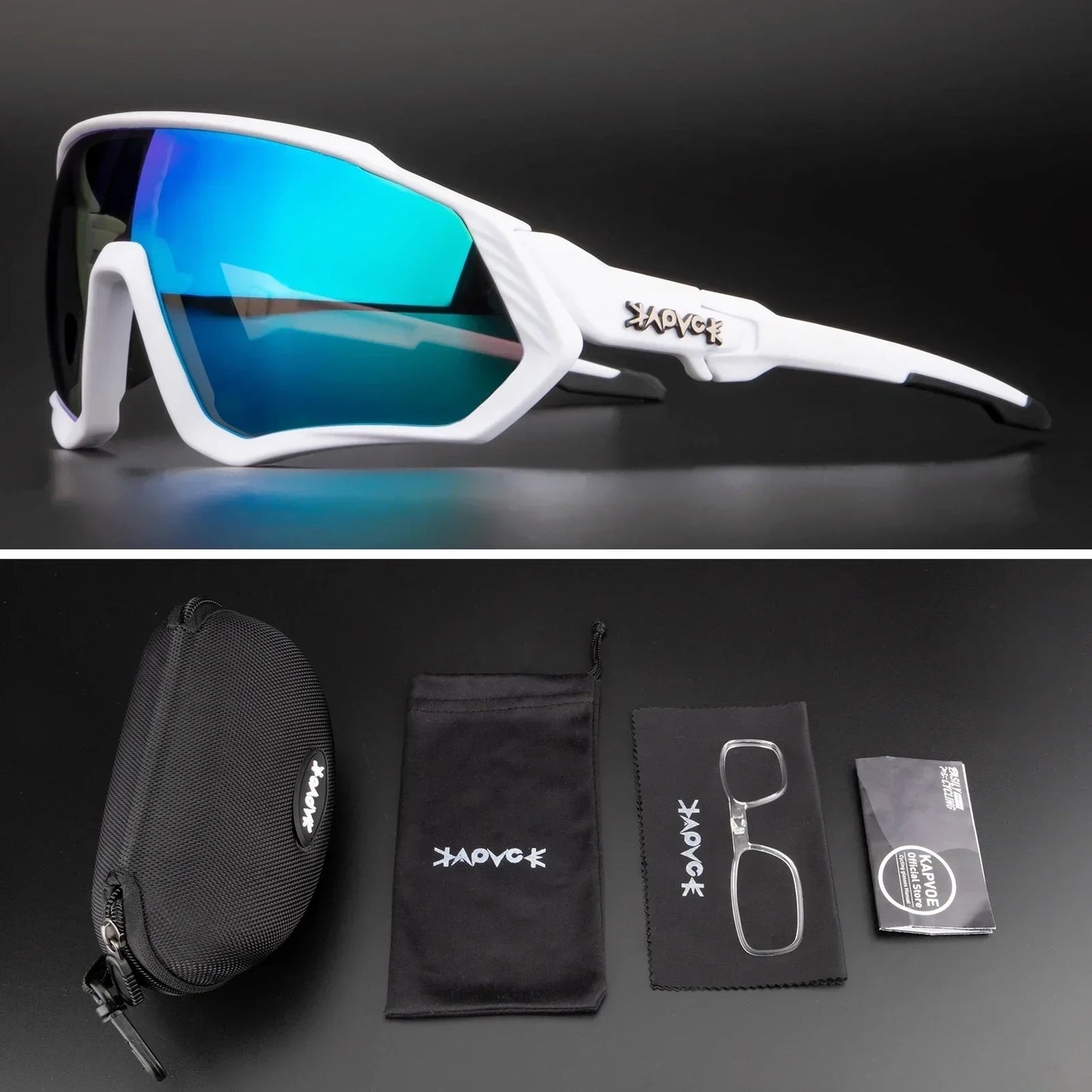 Kapvoe cycling glasses