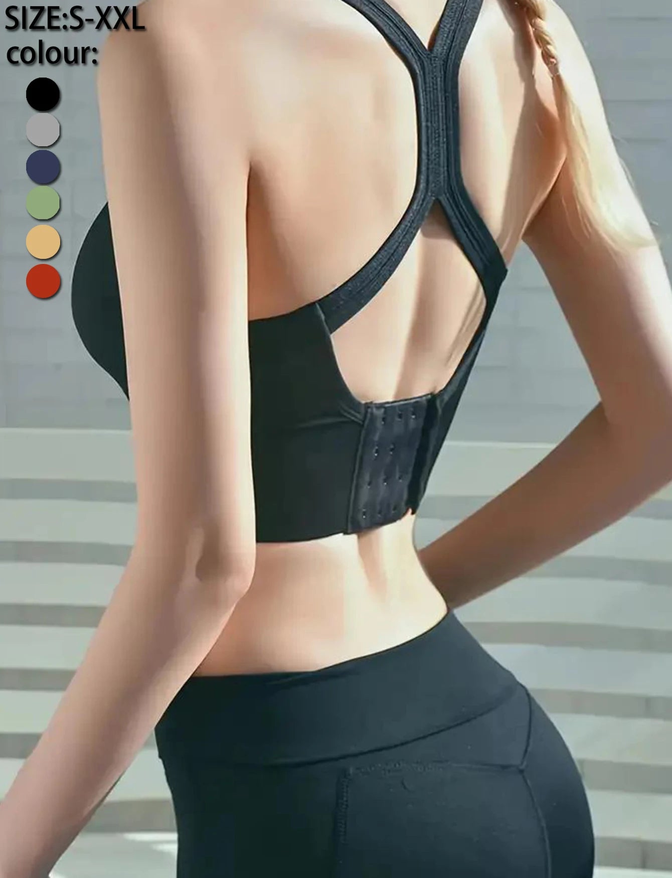 Women's racerback sports bra