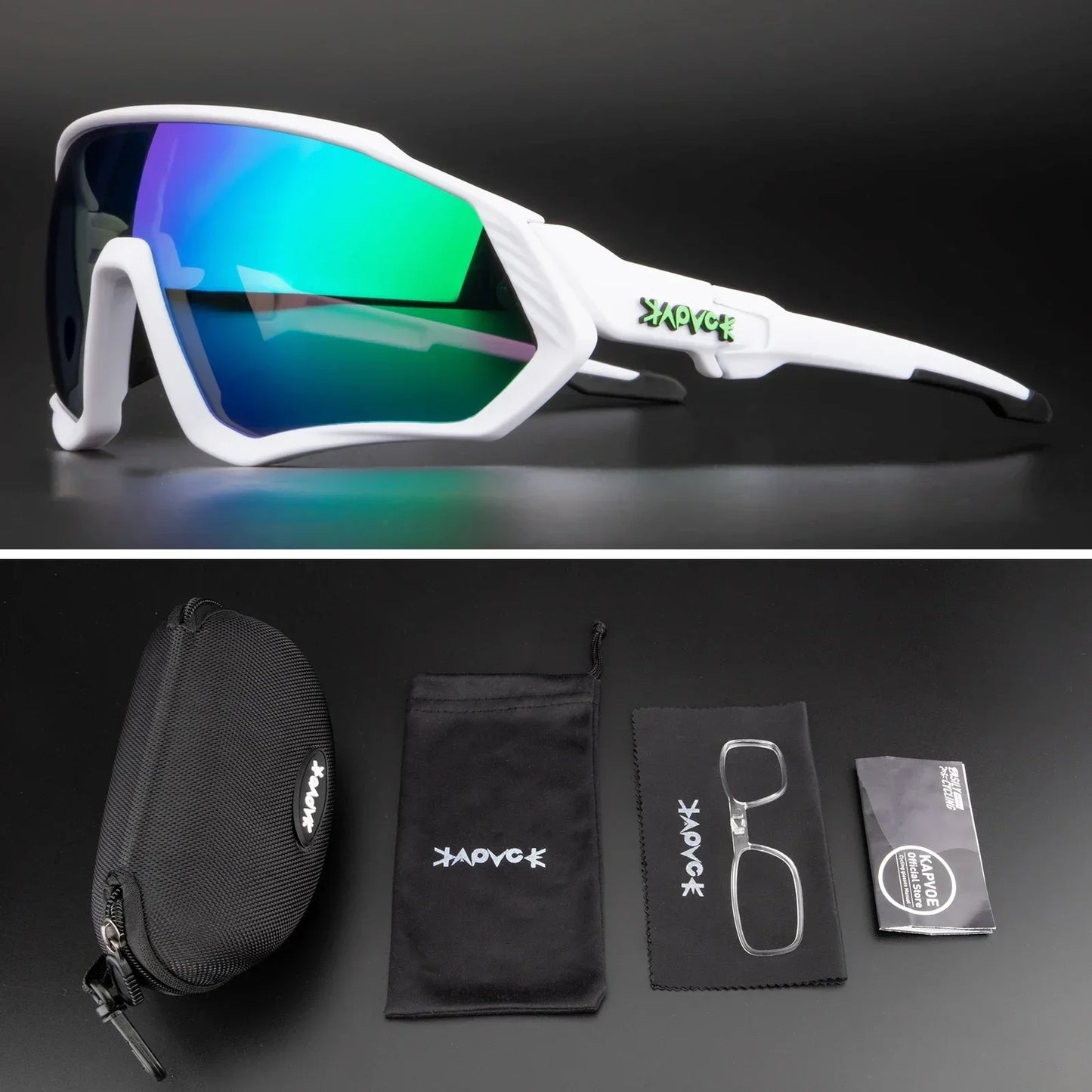 Kapvoe cycling glasses