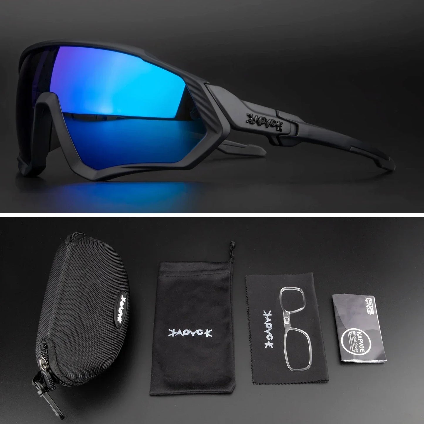 Kapvoe cycling glasses