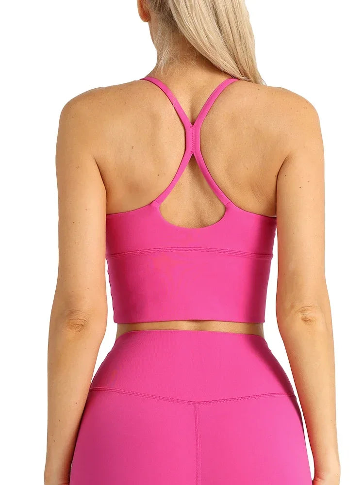Women's Y-shaped sports bra