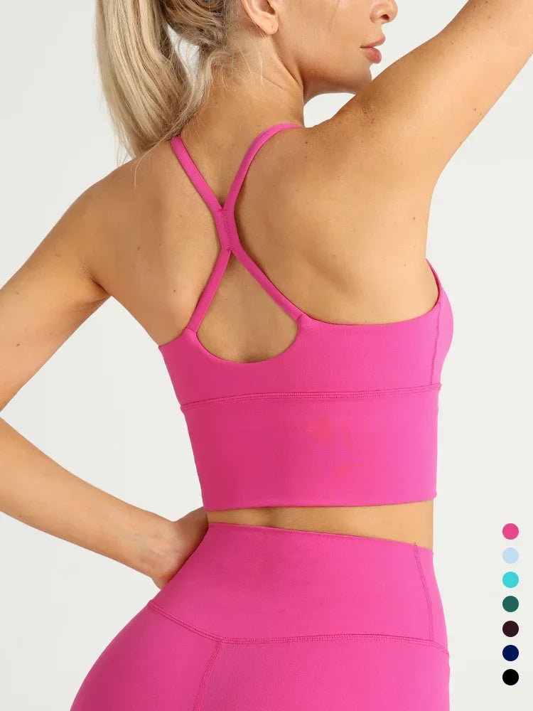 Women's Y-shaped sports bra