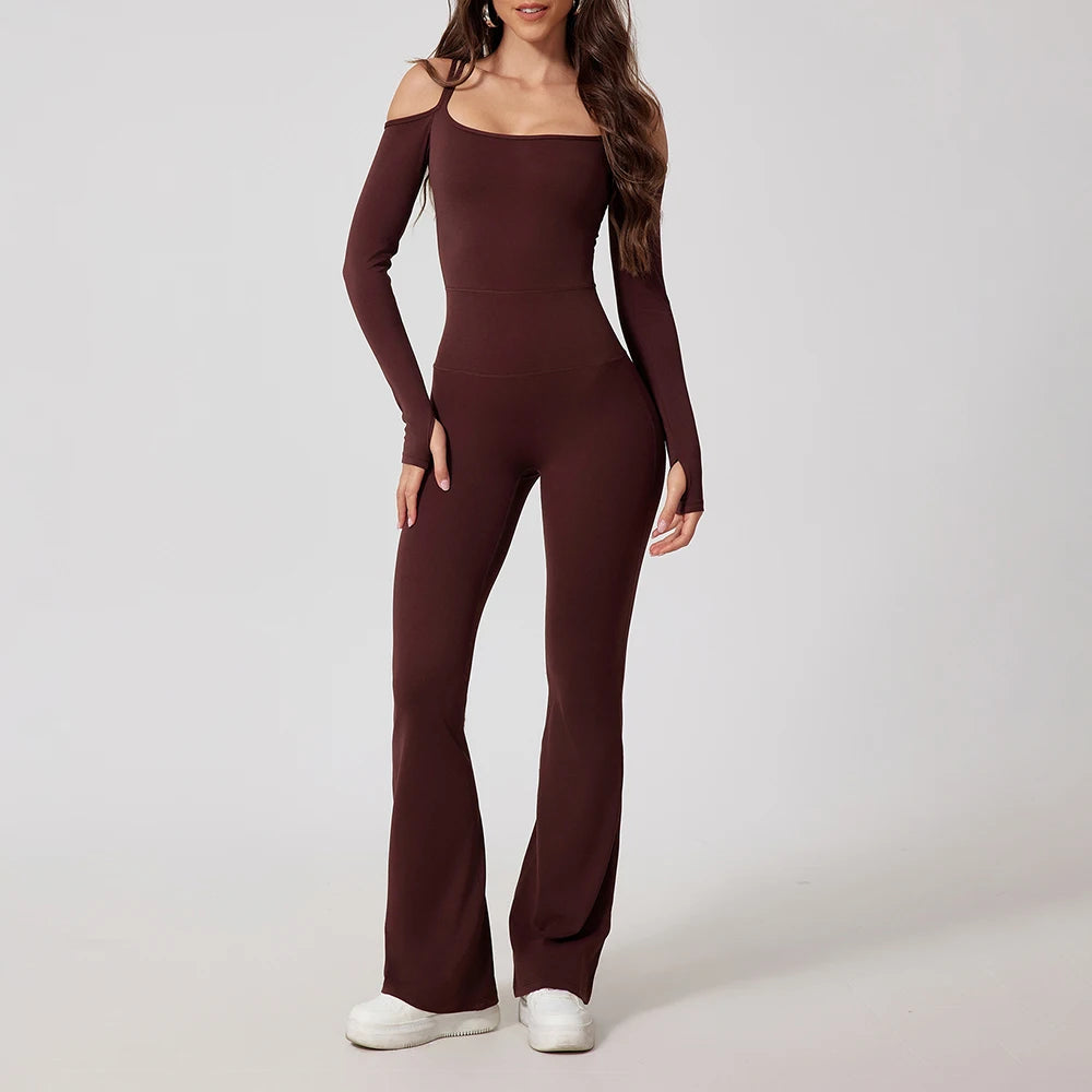 Women's wide-leg jumpsuit