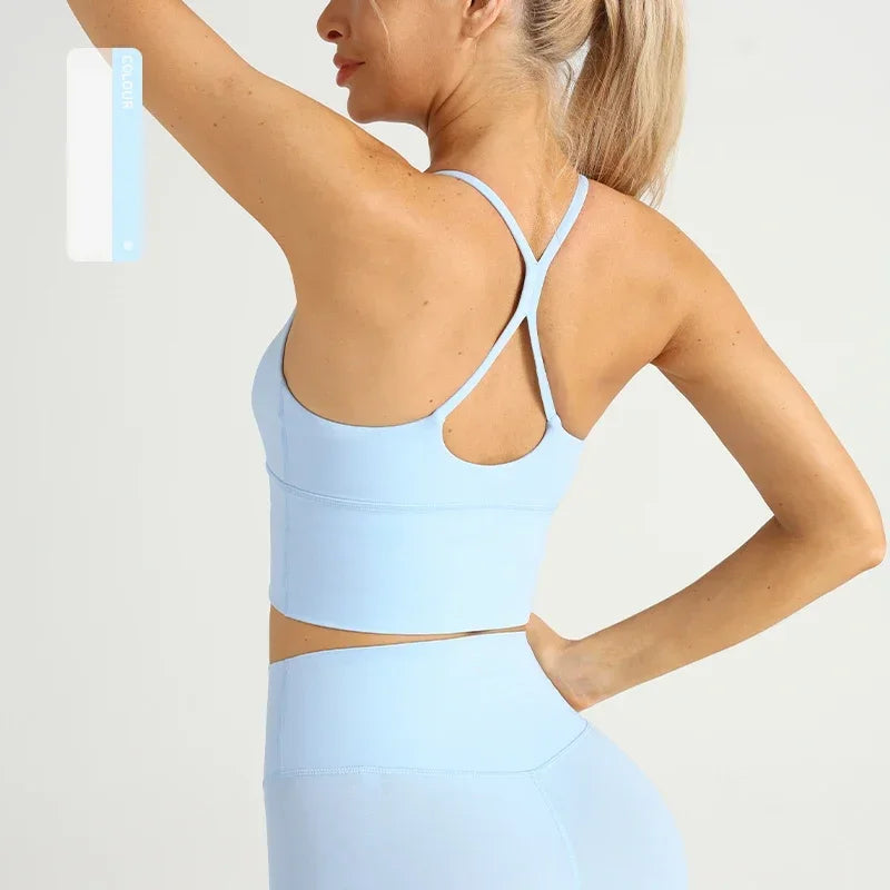 Women's Y-shaped sports bra