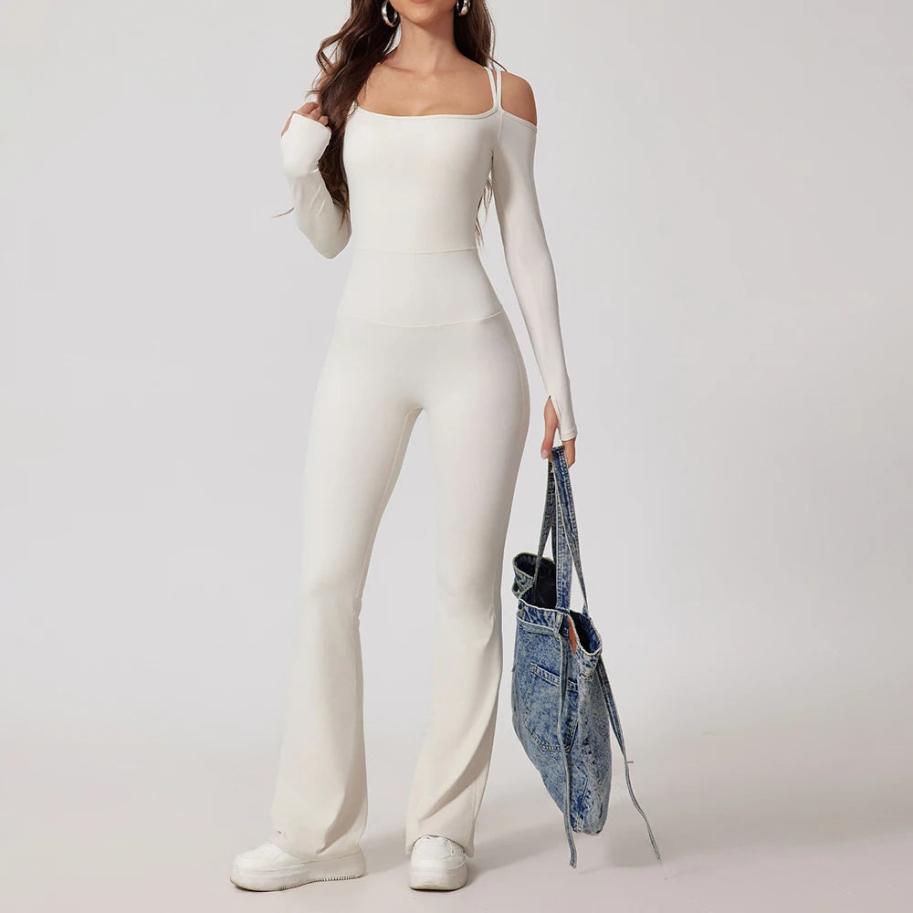 Women's wide-leg jumpsuit