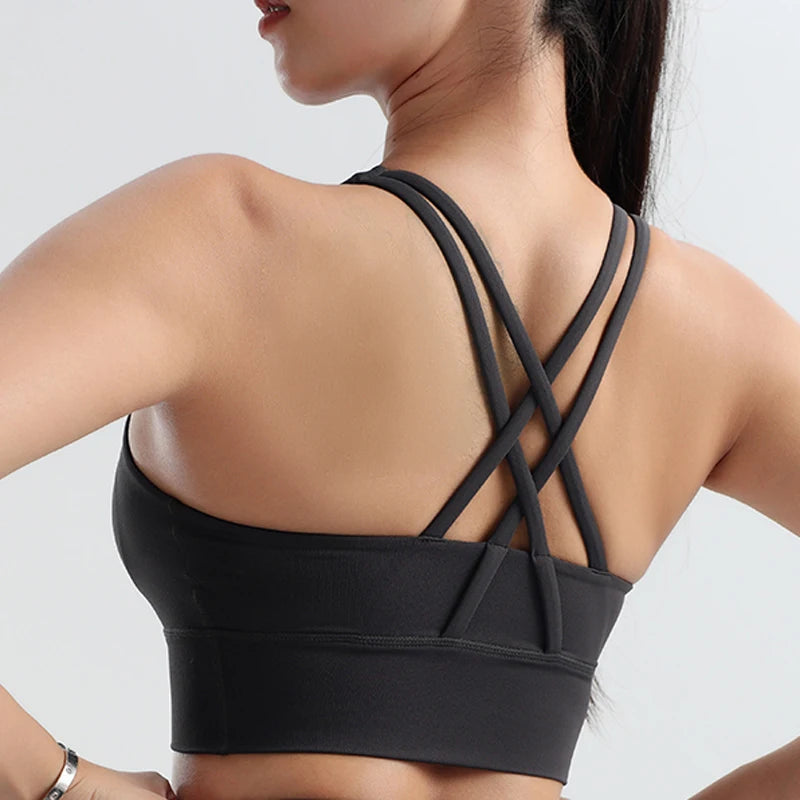 Women's sports bra, high support, quick drying