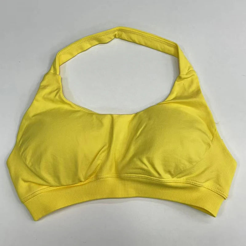 Women's Seamless Padded Sports Bra