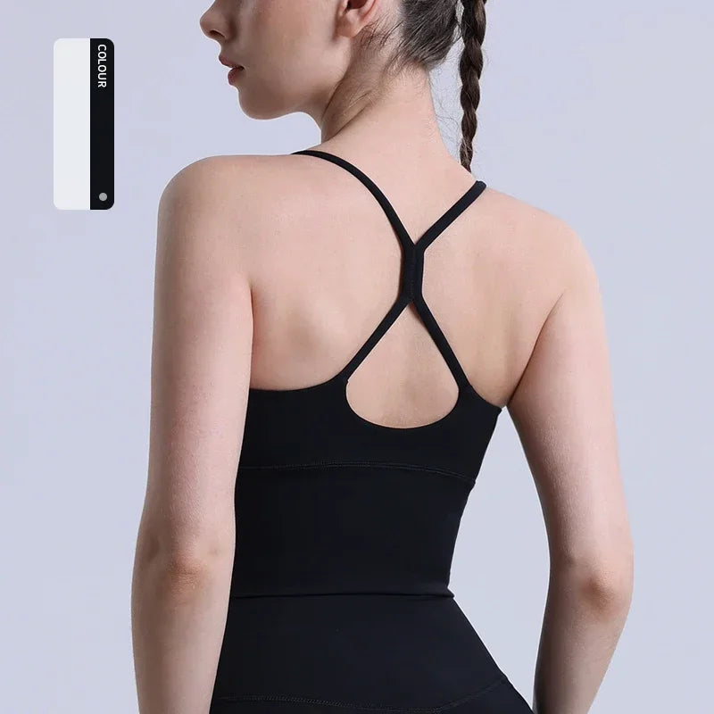 Women's Y-shaped sports bra
