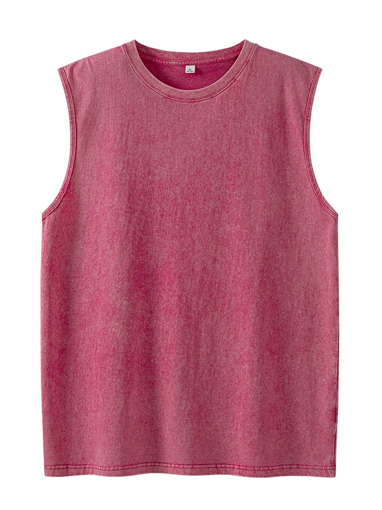 Sleeveless leisure shirt for men