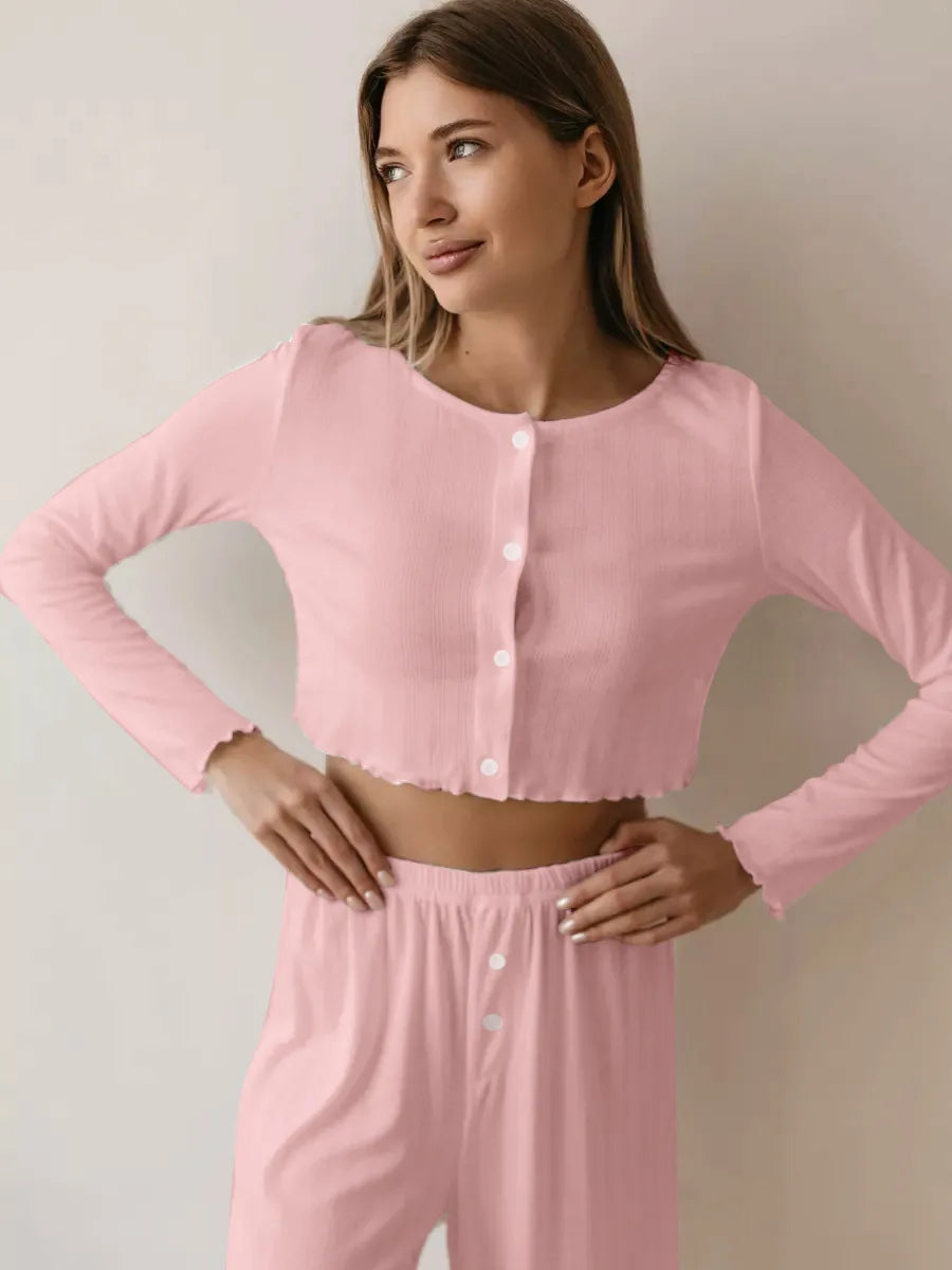 Women's long-leg pajama set