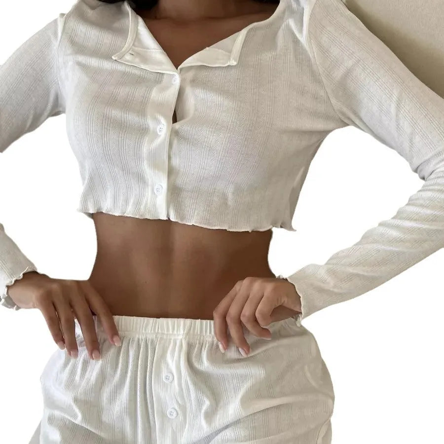 Women's long-leg pajama set