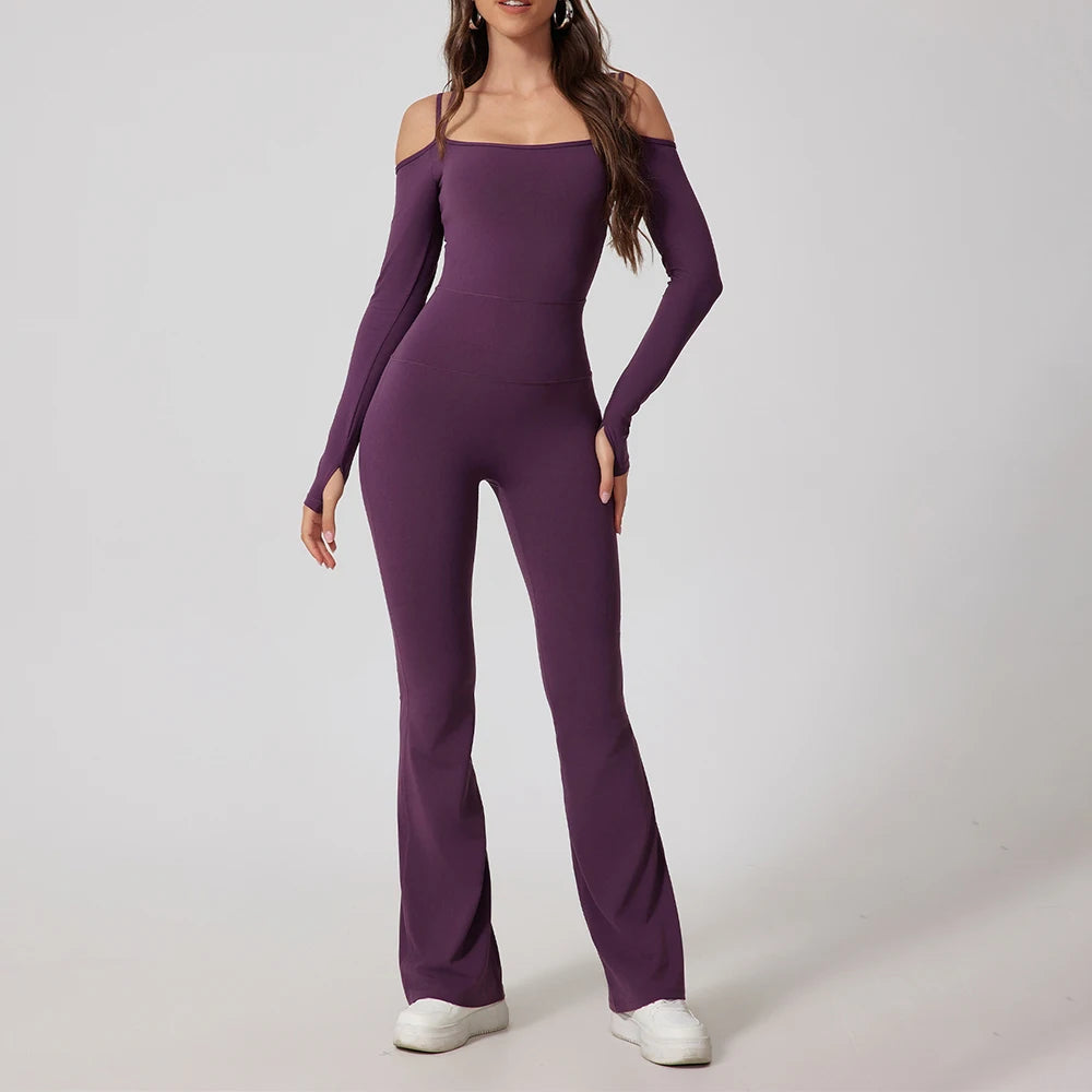 Women's wide-leg jumpsuit
