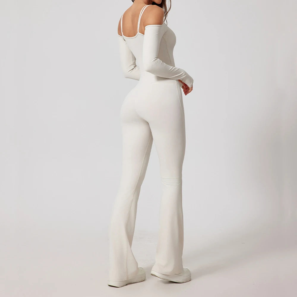 Women's wide-leg jumpsuit