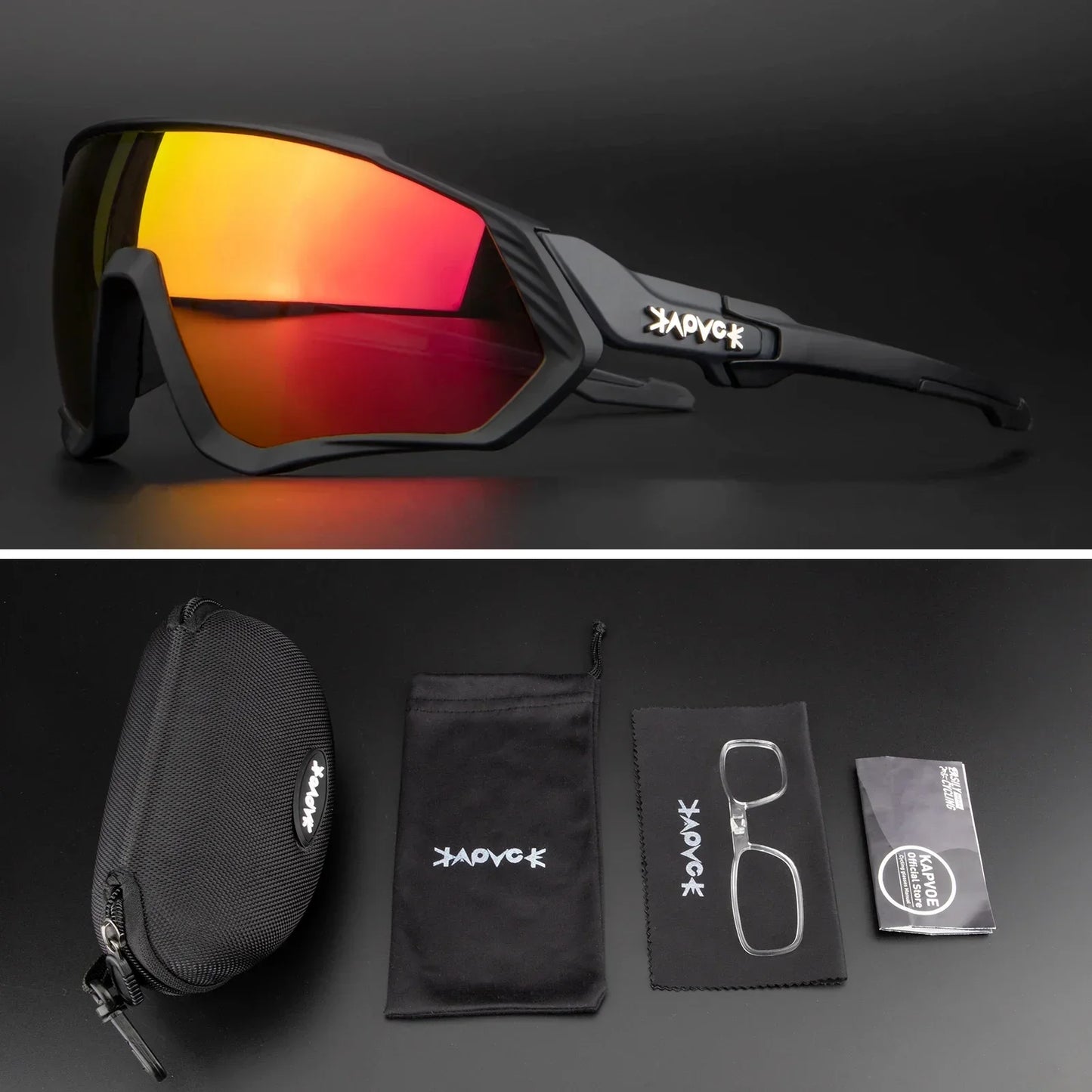 Kapvoe cycling glasses