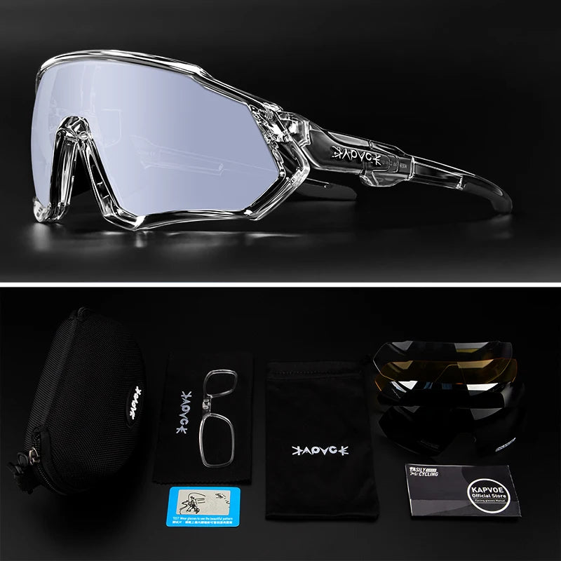 Kapvoe cycling glasses