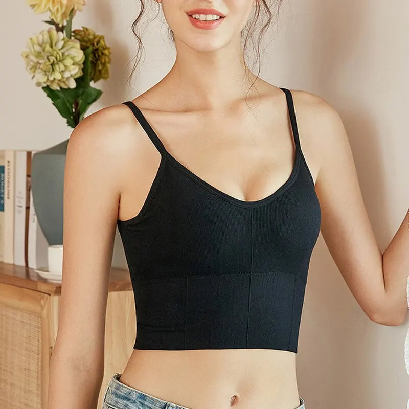 Breathable Fitness Shirt-Seamless Yoga Bra