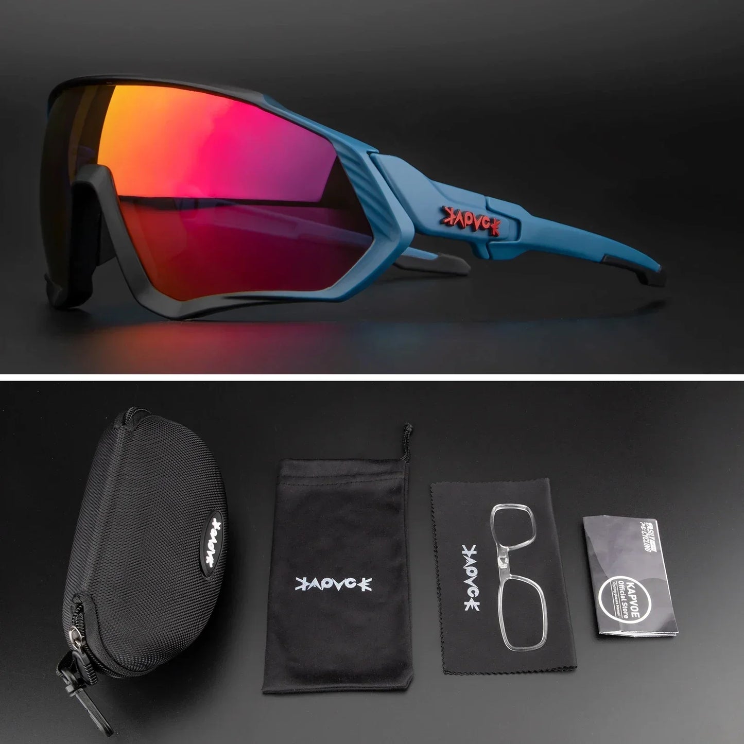 Kapvoe cycling glasses