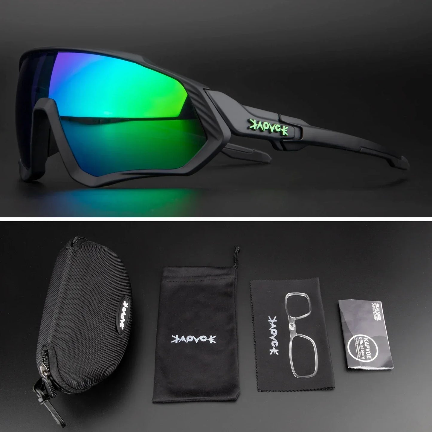 Kapvoe cycling glasses