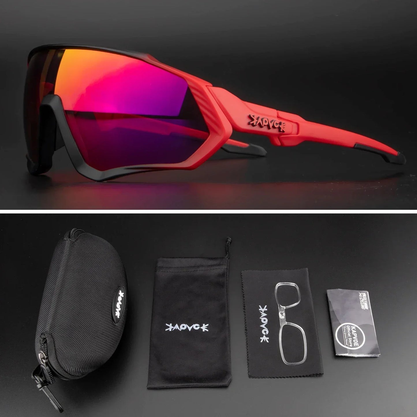 Kapvoe cycling glasses