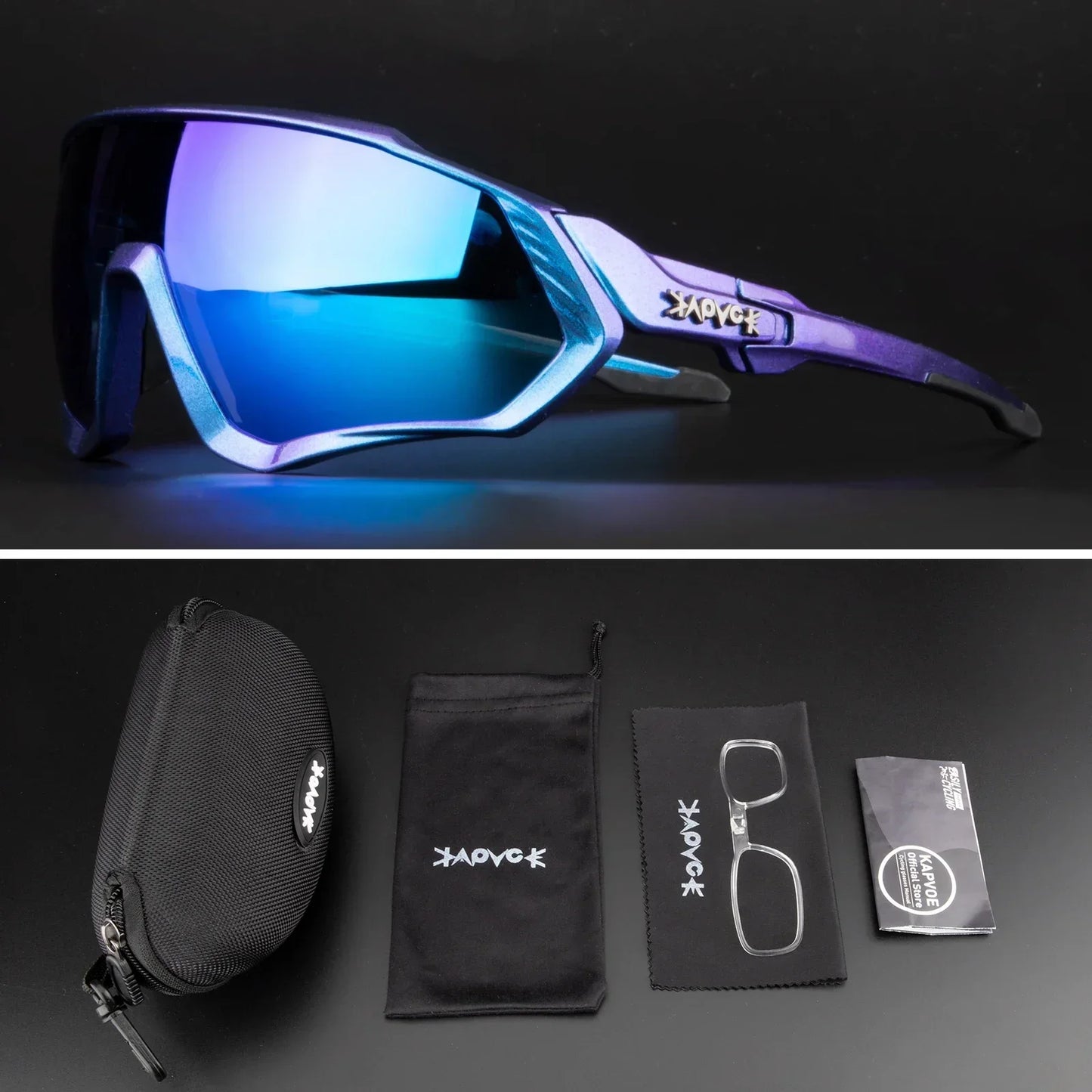 Kapvoe cycling glasses
