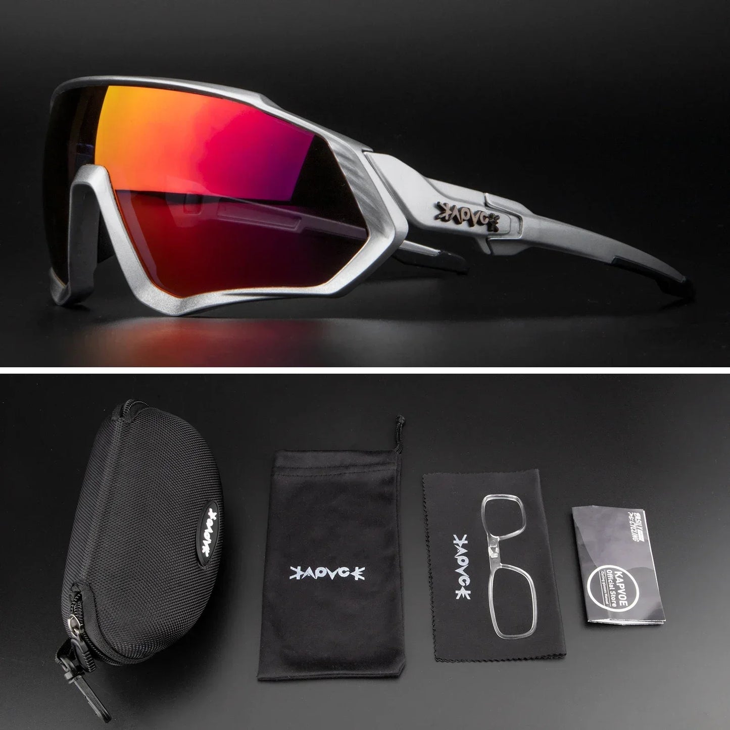 Kapvoe cycling glasses