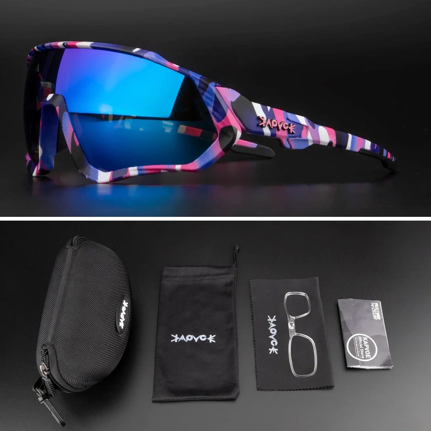 Kapvoe cycling glasses