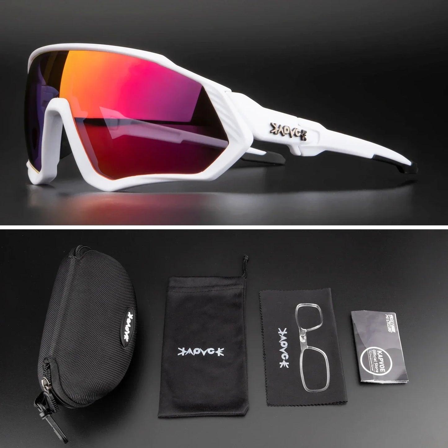 Kapvoe cycling glasses
