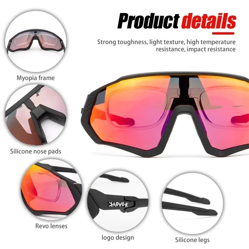 Kapvoe cycling glasses
