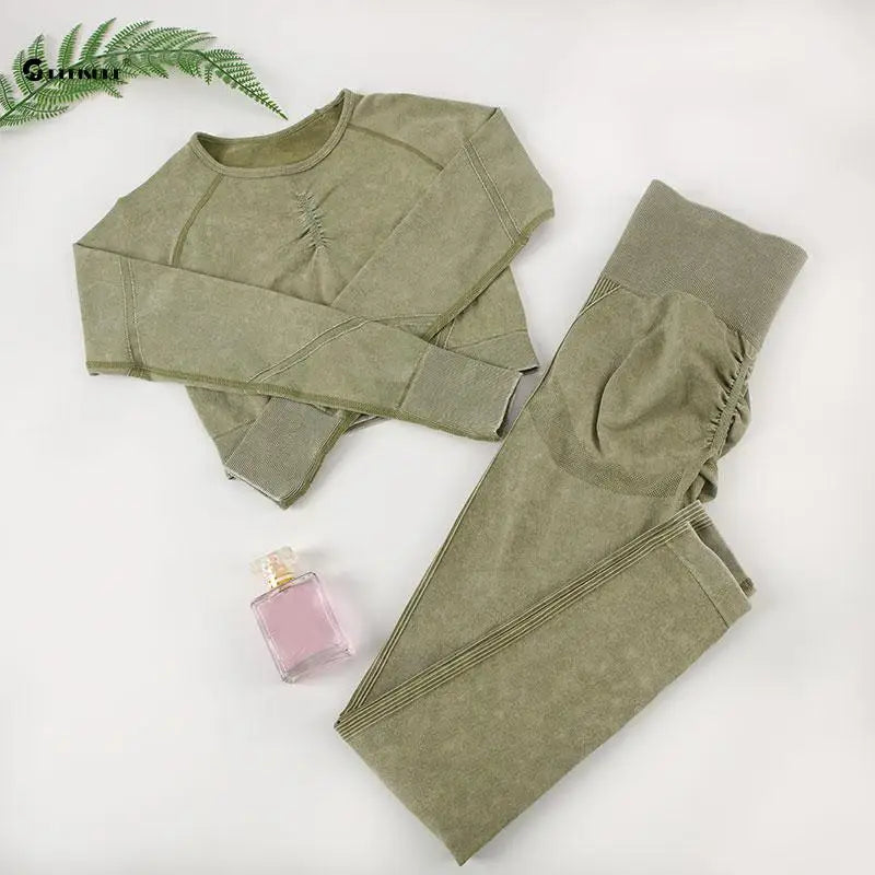Women's seamless sportswear set