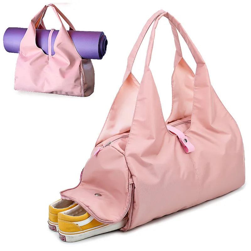 Yoga mat and gym bag