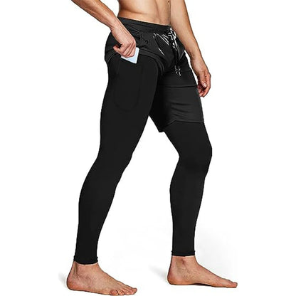 Miesten urheiluhousut 2-in-1