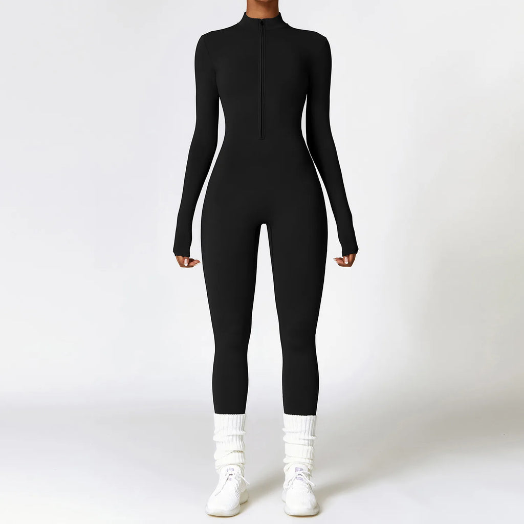 Yoga Velvet Jumpsuit 