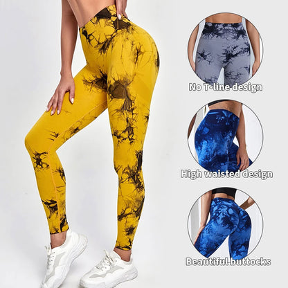 Leggingsit, kirjavat urheiluun, joogaan ja oleskeluun