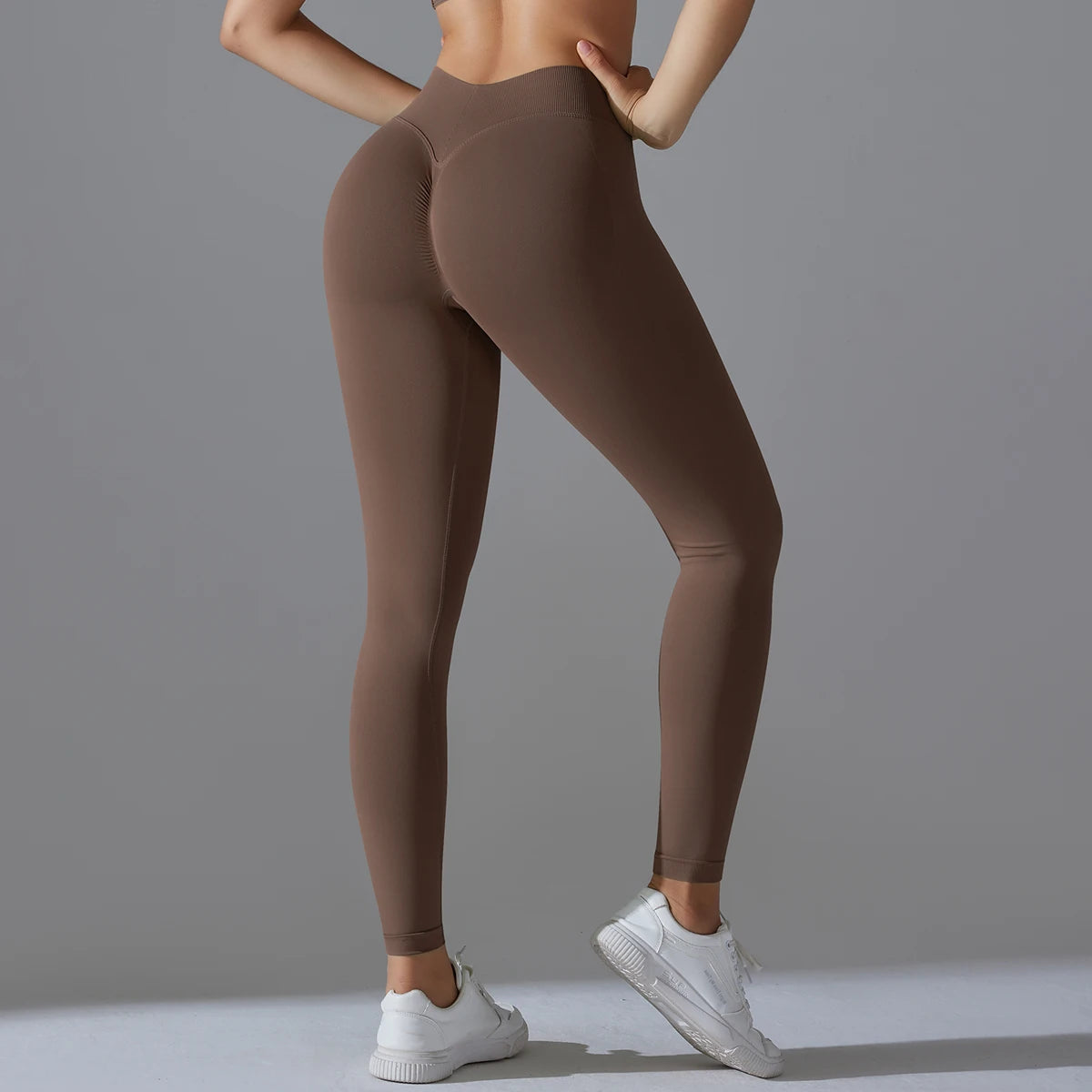 Seamless push-up leggings