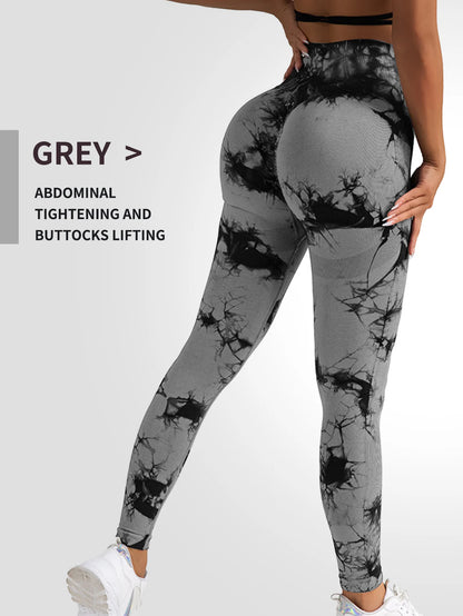 Leggingsit, kirjavat urheiluun, joogaan ja oleskeluun