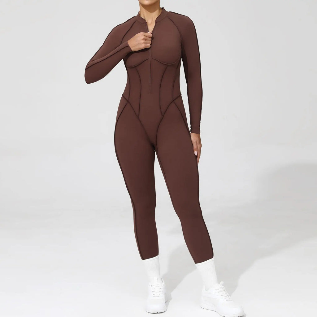 Women's shape-flattering jumpsuit shorts model 
