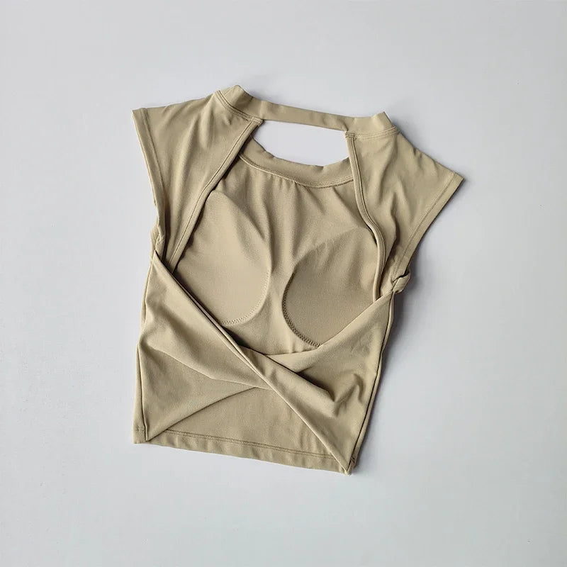 Women's push-up sports bras 