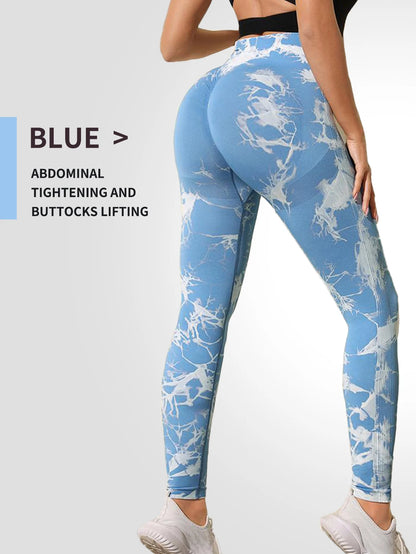 Leggingsit, kirjavat urheiluun, joogaan ja oleskeluun