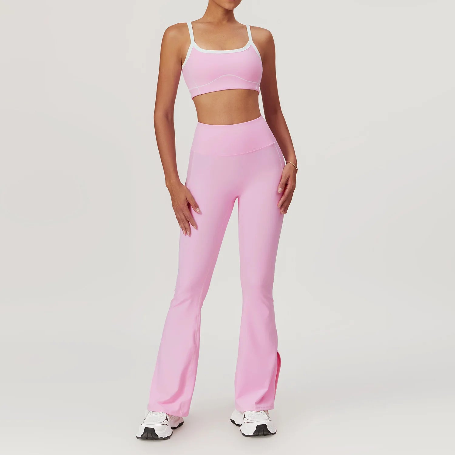 Women's yoga set - sports bra and workout leggings 
