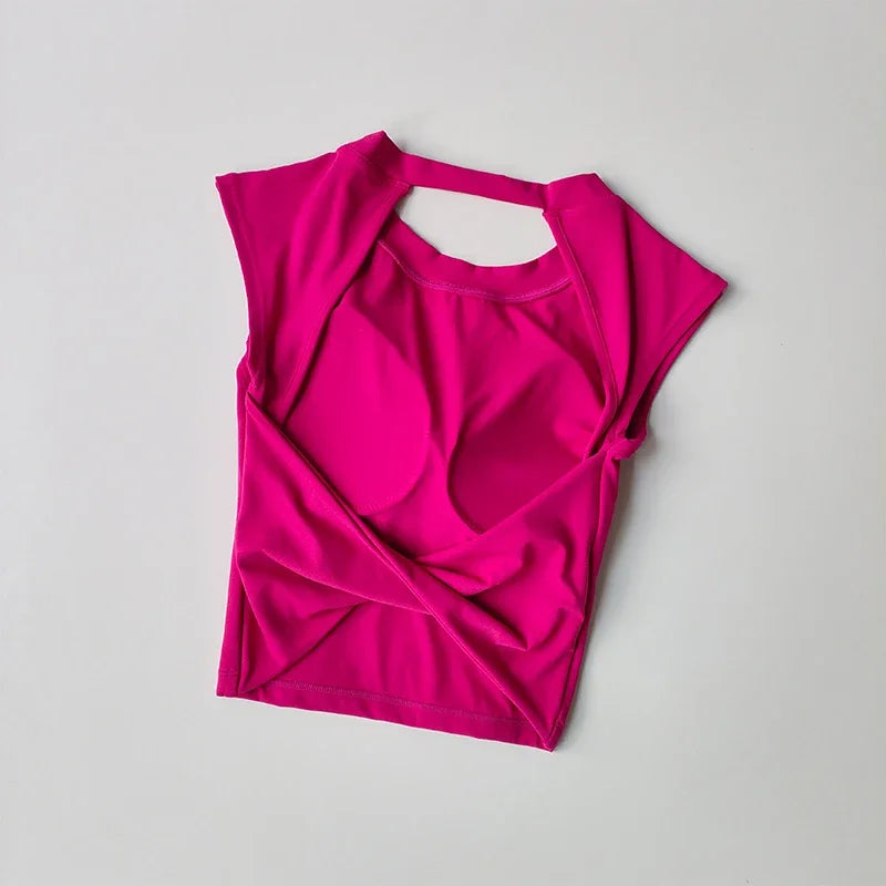 Women's push-up sports bras 