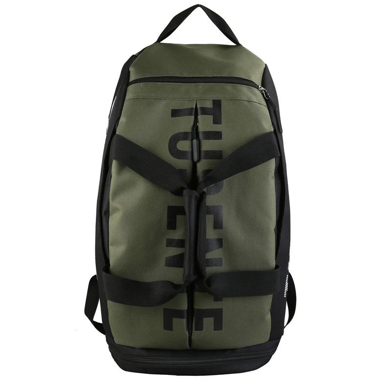 Spacious sports bag for the gym