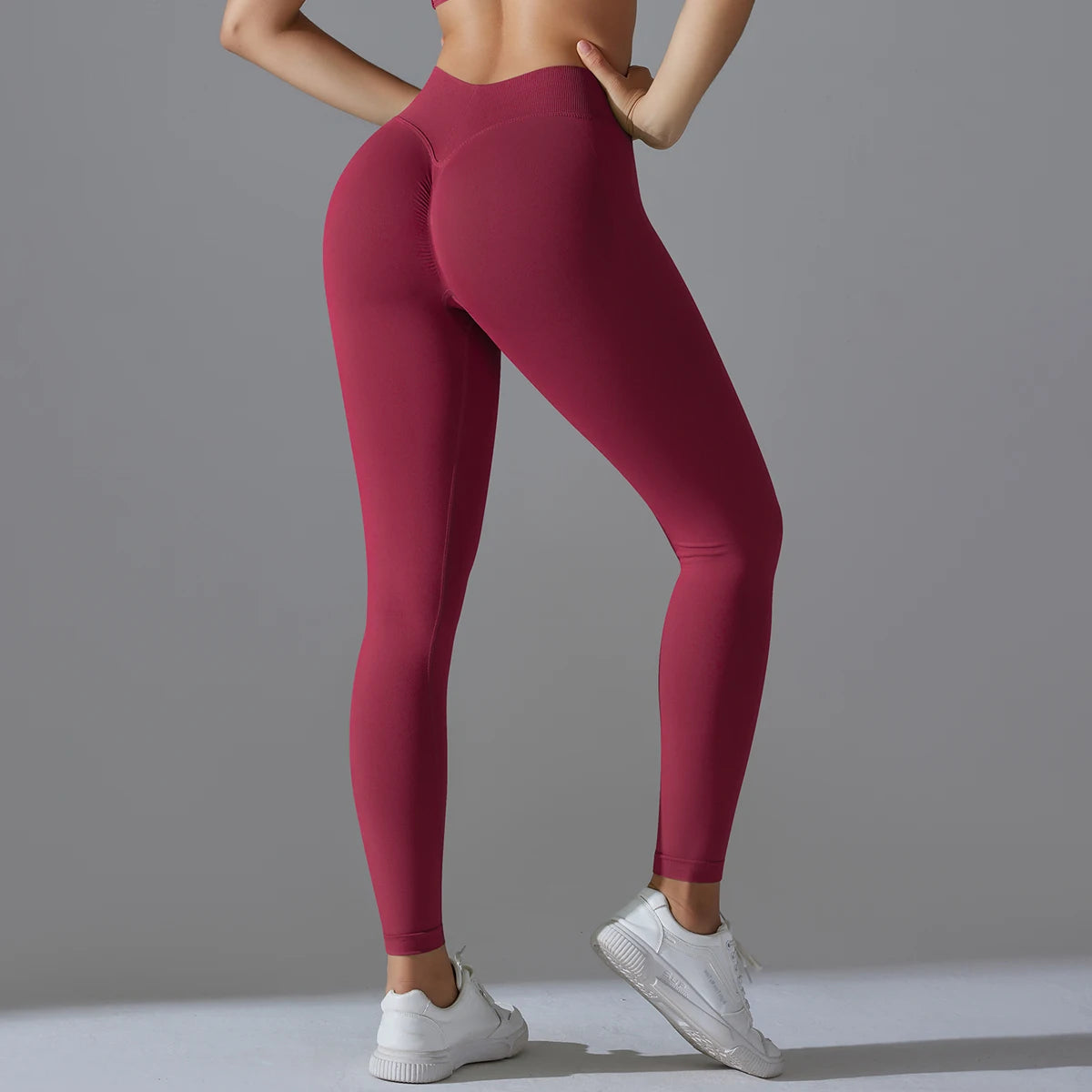 Seamless push-up leggings