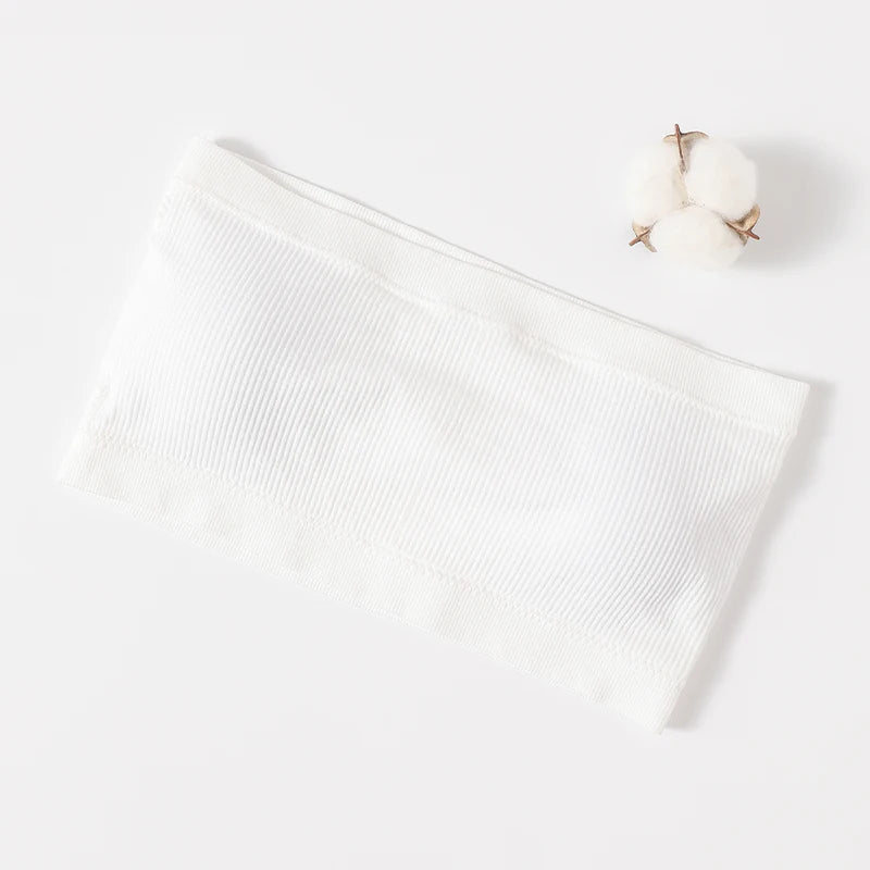 Strapless bandeau top