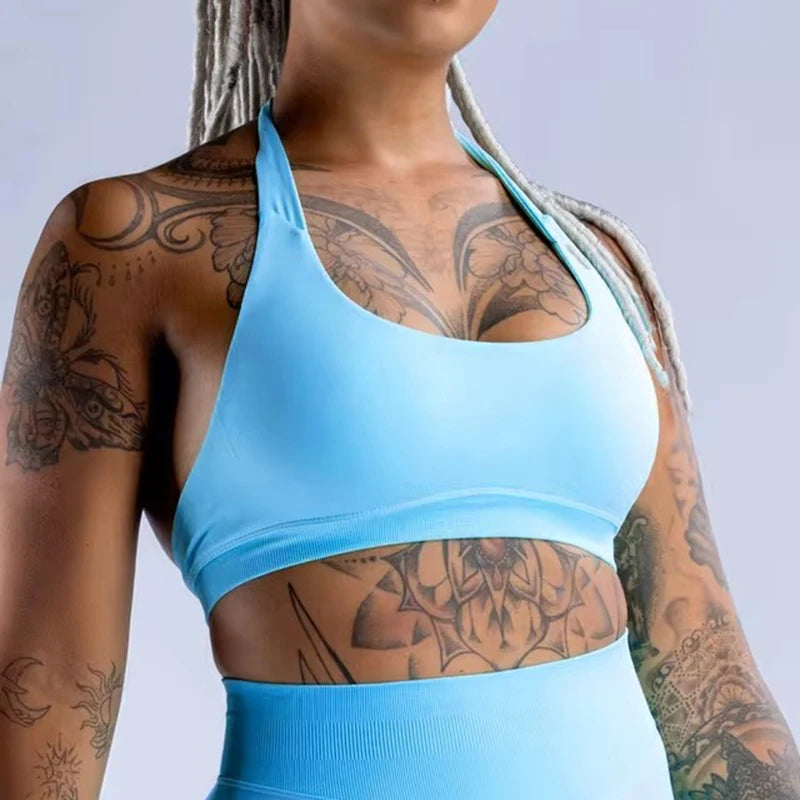 Women's Seamless Padded Sports Bra 