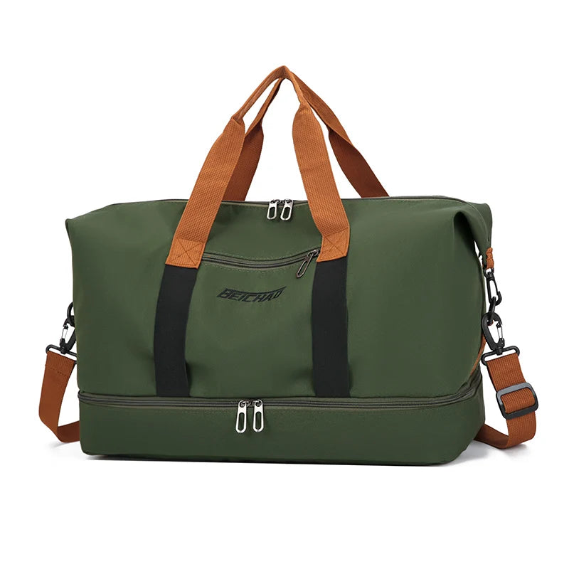 Spacious sports and travel bag