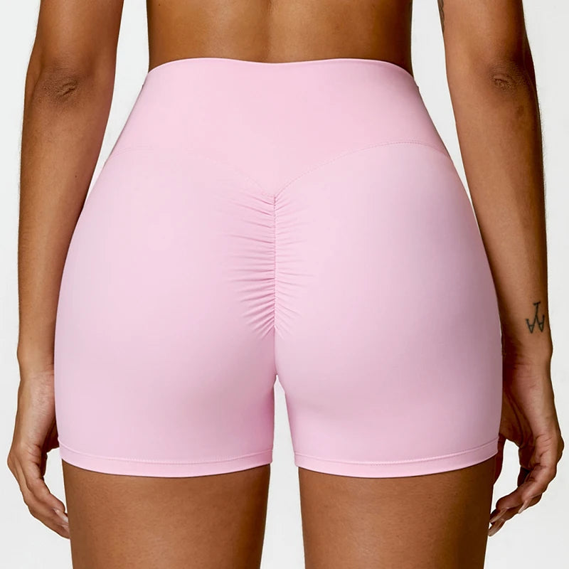 Women's solid color shorts